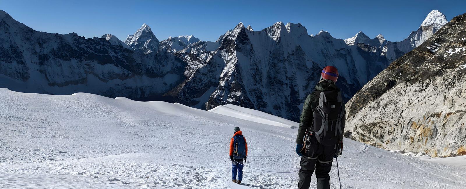 Mera and Island Peak Climbing via Amphu Labtsa pass